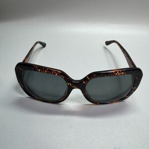 Michael Kors Oversized MK‎ Logo Print Brown Sunglasses MK 2140F Manhasset 37778G